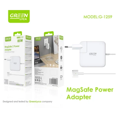 Cargador MagSafe 2 85W Green Lyca G-1259 MacBook Pro