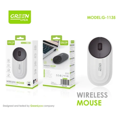 Ratón Inalámbrico Green Lyca G-1135 Dual Bluetooth 2.4G