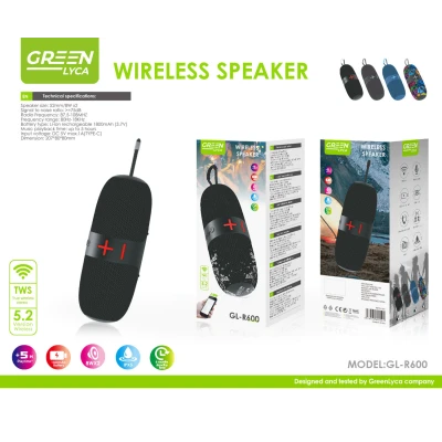 Altavoz portátil Wireless, Bluetooth 5.2, potencia 8W X2, TWS, 1800...