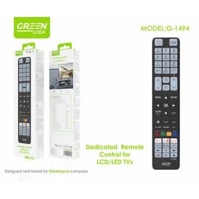 Commande Universal pour TV 9 sur 1, Green Lyca G-1494 en gros, M2...