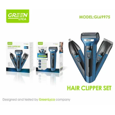 Green Lyca GL69975 3-in-1 Hair Clipper