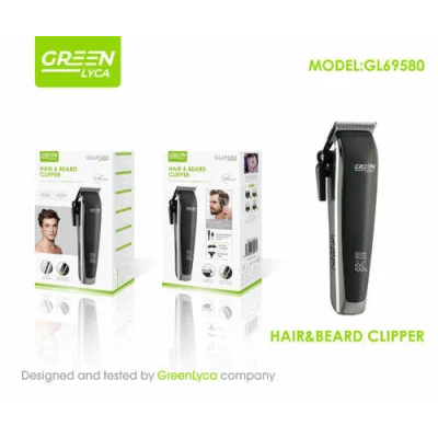 Tondeuse à cheveux et à barbe Green Lyca avec écran, 2000 mAh, GL69580, vente en gros...