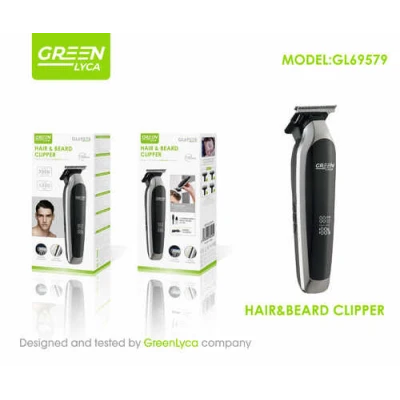 Tondeuse à cheveux avec écran, batterie 700 mAh, Lyca GL69579 verte, vente en gros |...