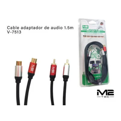 Câble Adaptateur Audio RCA 1.5m V-7513 - M2TEC Grossiste