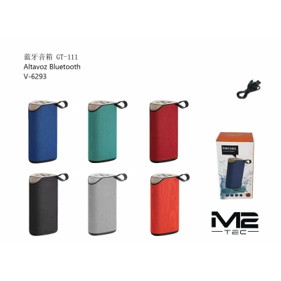 Enceinte sans fil portable, Bluetooth 5.2, puissance de 5 W x 2, batterie de 1200 mAh, G...