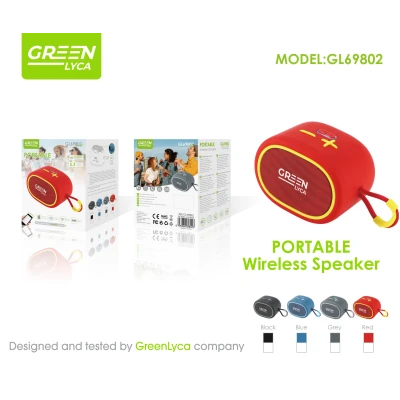 Altavoz portátil Wireless, Bluetooth 5.3, potencia 5W, TWS, 500mah,...