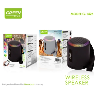 Enceinte sans fil portable, Bluetooth 5.3, puissance 7 W, TWS, batterie 1500 mAh...