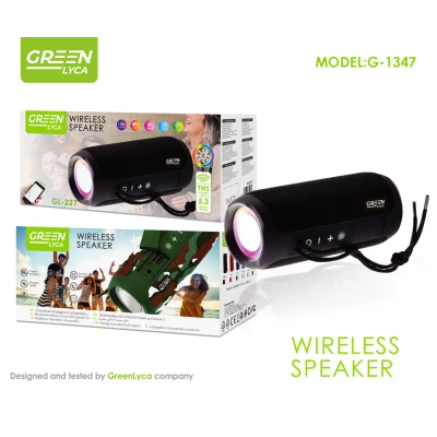Altavoz portátil Wireless, Bluetooth 5.3, potencia 5W x2, TWS, 1200...