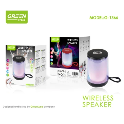 Altavoz portátil Wireless, Bluetooth 5.3, potencia 7W, TWS, 1200mah...
