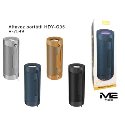 Altavoz Bluetooth Portátil HDY-G35 V-7549 | M2TEC