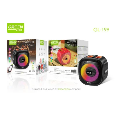 Enceinte sans fil portable, Bluetooth 5.3, puissance 8 W, TWS, batterie 1200 mAh...