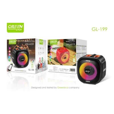 Altavoz portátil Wireless, Bluetooth 5.3, potencia 8W, TWS, 1200mah...