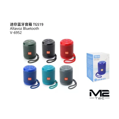 Enceinte sans fil portable, 5 W x 2, 1200 mAh, Tg-519 Vente en gros | M2...