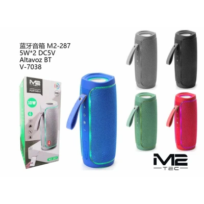 Enceinte Bluetooth 5.3, 5 W x 2, 1 800 mAh, M2-287 (vente en gros) | M2TEC M...