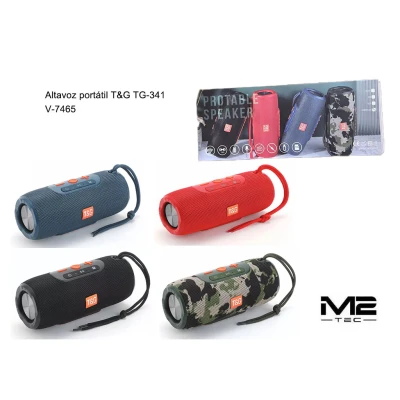 Altavoz Bluetooth Tg-341 paraAltavoces