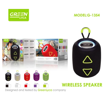 Enceinte sans fil portable, Bluetooth 5.3, puissance 5 W, TWS, batterie 1200 mAh...