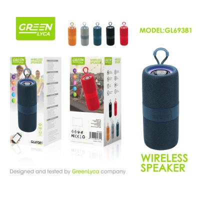 Altavoz portátil Wireless, Bluetooth 5.3, potencia 5W x2, TWS, 1500...