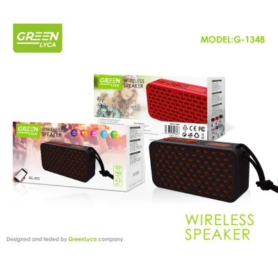 Enceinte sans fil portable, Bluetooth 5.3, puissance 5 W, TWS, 500 mAh,...