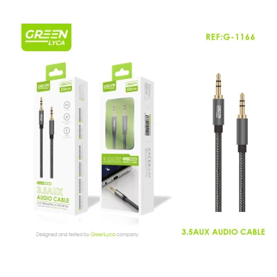 Cable de audio jack 3.5 mm, 2M paraCables Audio