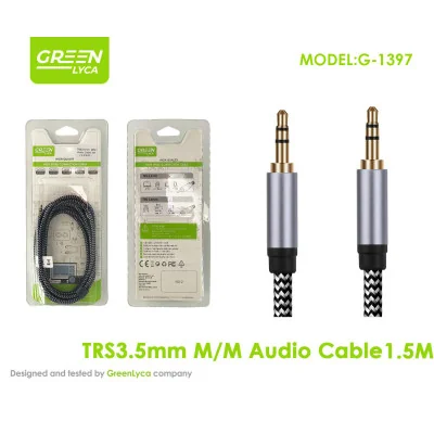 Cable Audio Jack 3.5mm 1.5M Macho-Macho G-1397 | M2TEC