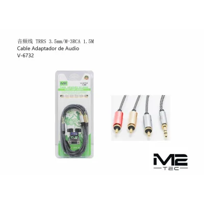 Adaptador de audio, 1.5M al por mayor | M2TEC Mayorista