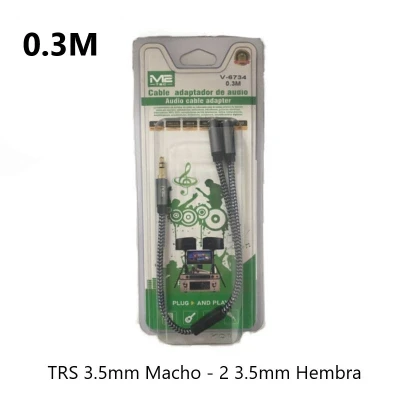 Adaptateur audio, 0,3 m, vente en gros | M2TEC Grossiste