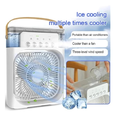 Mini ar condicionado com ventilador
