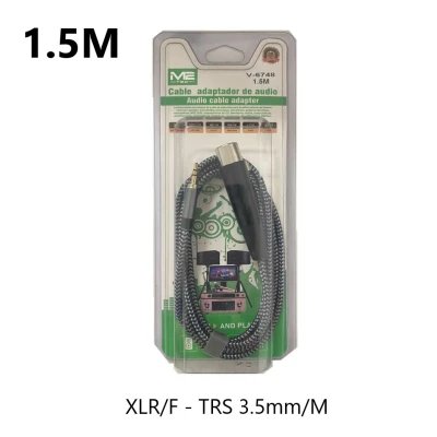 Adaptador de áudio, 1,5 m no atacado | Atacadista M2TEC