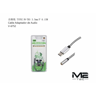 USB-C Audio Adapter to Jack 3.5mm M2TEC V-6752