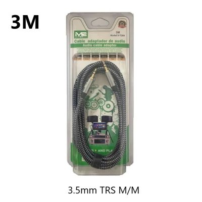 Audio Cable Jack 3.5mm TRS Male-Macho 3M V-7208