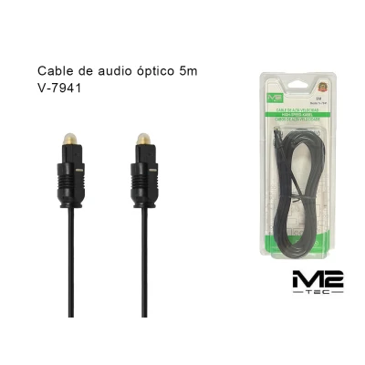 Cable de Audio Óptico 5m M2TEC V-7941 | Mayorista