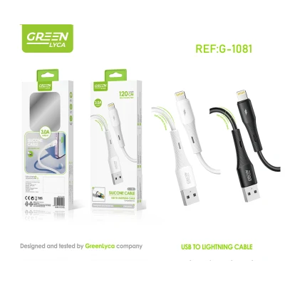 Câble USB-A vers Lightning, 1,2 m, 3 A - Vente en gros | M2TEC (grossiste)