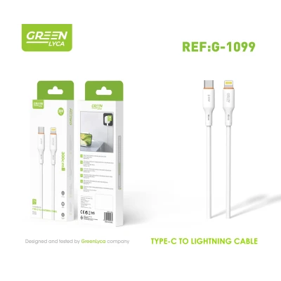 Câble USB-C vers Lightning, 3 m, 3 A - Vente en gros | M2TEC (grossiste)