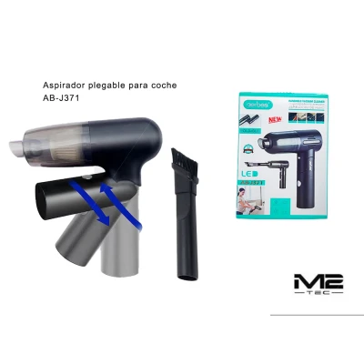Aspirador Dobrável para carro AB-J371 com LED | M2TEC