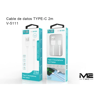 Cable USB-C, 2M, 2.4 AUSB-C Cables