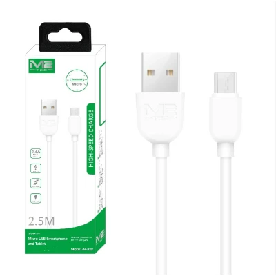 Cable Micro-USB, 2.5M, 2.4 AMicro USB Cables