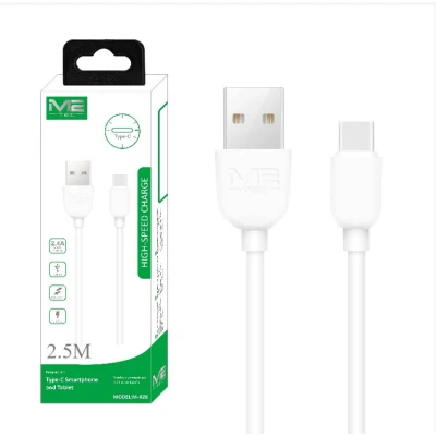 Cable USB-C, 2.5M, 2.4 A paraCables Tipo-C