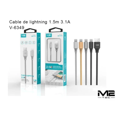 Cabo Lightning, 1,5 m no atacado | Atacadista M2TEC