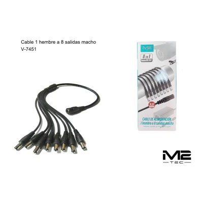 Câble répartiteur d'alimentation CC en gros | M2TEC Grossiste