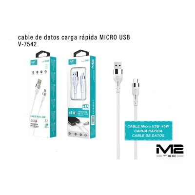 Câble micro-USB, 3A, vente en gros | M2TEC Vente en gros