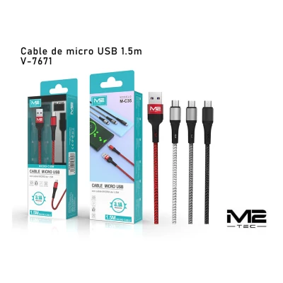 Cable Micro-USB, 1.5M, 3.1 AMicro USB Cables