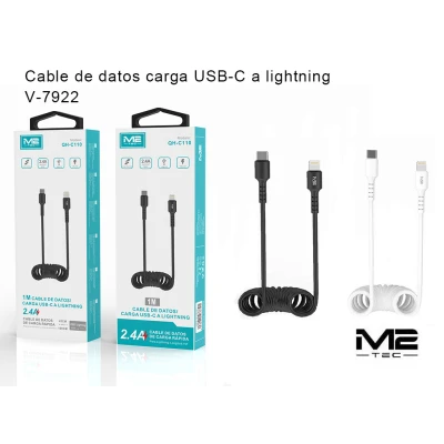 Cable USB-C a Lightning, 1M, 2.4 ALightning Cables