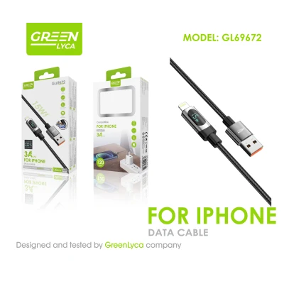 Câble USB-A vers Lightning, 3A, vente en gros | M2TEC, grossiste