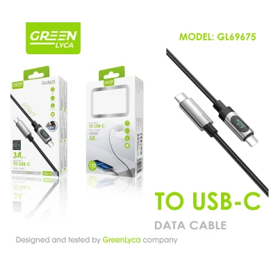 Câble USB-C vers USB-C, 60 W, 3 A - Vente en gros | M2TEC (Grossiste)