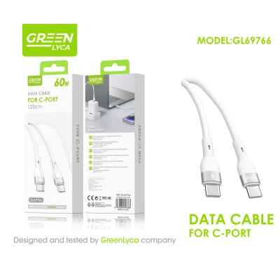 Cable USB-C a USB-C, 1.2M, 60 W paraCables Tipo-C