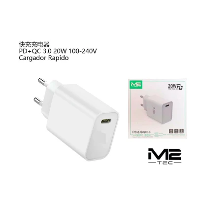 Chargeur USB-C 20 W en gros | M2TEC, grossiste