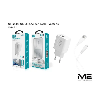 Chargeur USB-A avec câble USB-A vers USB-C en gros | M2TEC Vente en gros