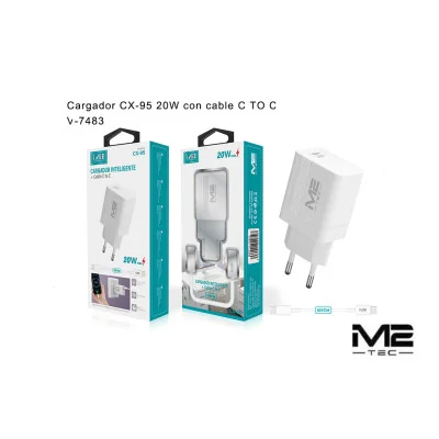 Cargador USB-C, con cable USB-C a USB-CType-C charger