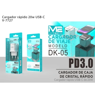 Carregador USB-C PD, 20W no atacado | Atacadista M2TEC