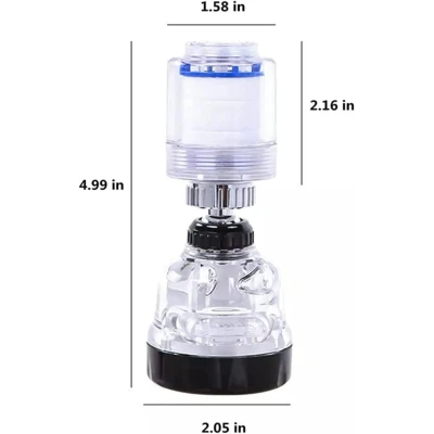 Faucet Head Filter Aerbes AB-J308 3 Speeds